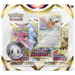 GTS TCG Pokemon Astral Radiance 3 Booster Blister Pack 7 GTS TCG Pokemon Astral Radiance 3 Booster Blister Pack