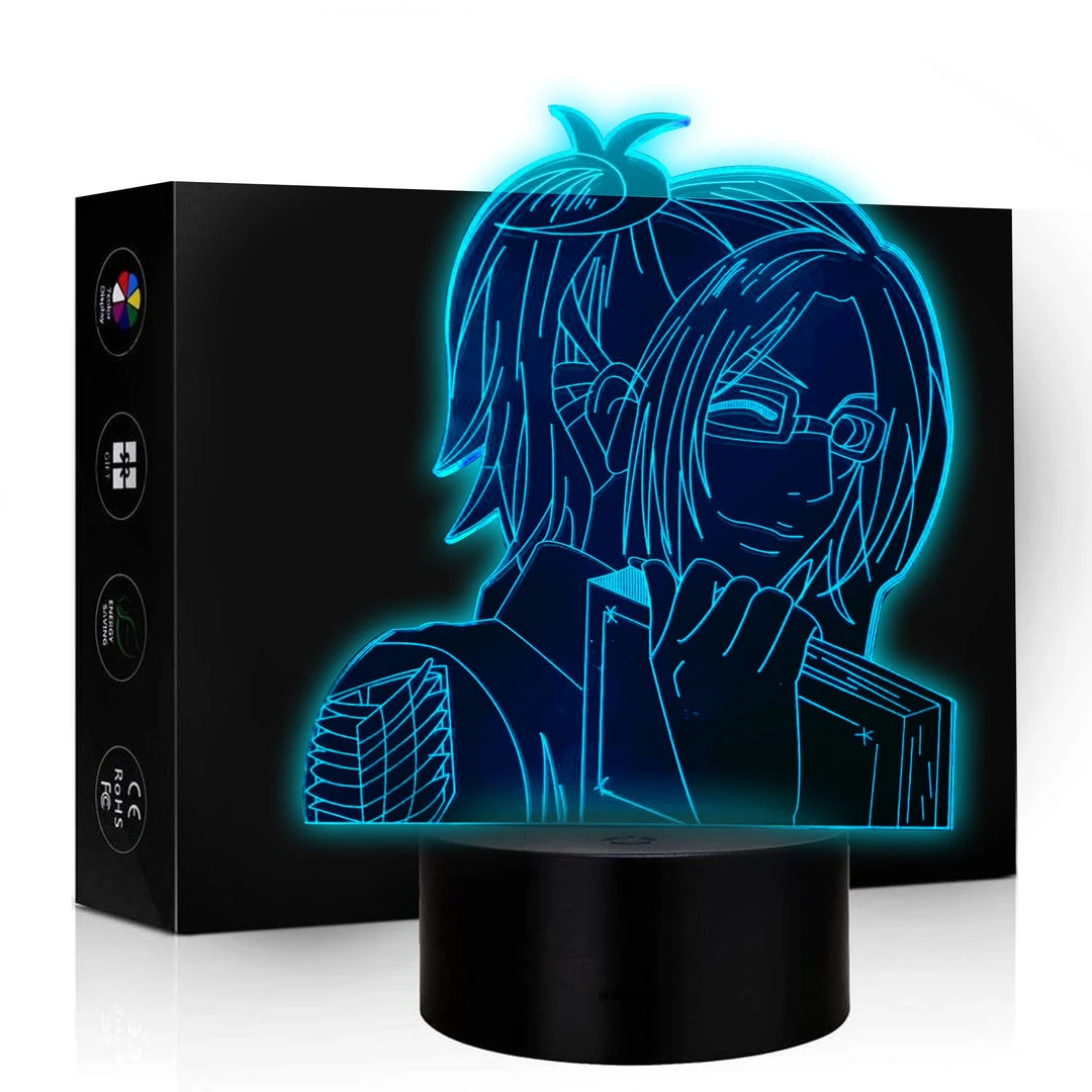 Mily Attack On Titan Hange Acrylic Light Figures 3 Mily Attack On Titan Hange Acrylic Light Figures