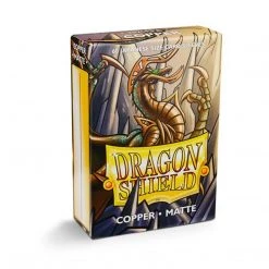 GTS TCG Supplies DRAGON SHIELD SLEEVES: JAPANESE MATTE COPPER - 60CT