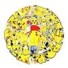 Mily Home Décor Pokemon Pikachu 50 Piece Sticker Pack 2 Mily Home Décor Pokemon Pikachu 50 Piece Sticker Pack