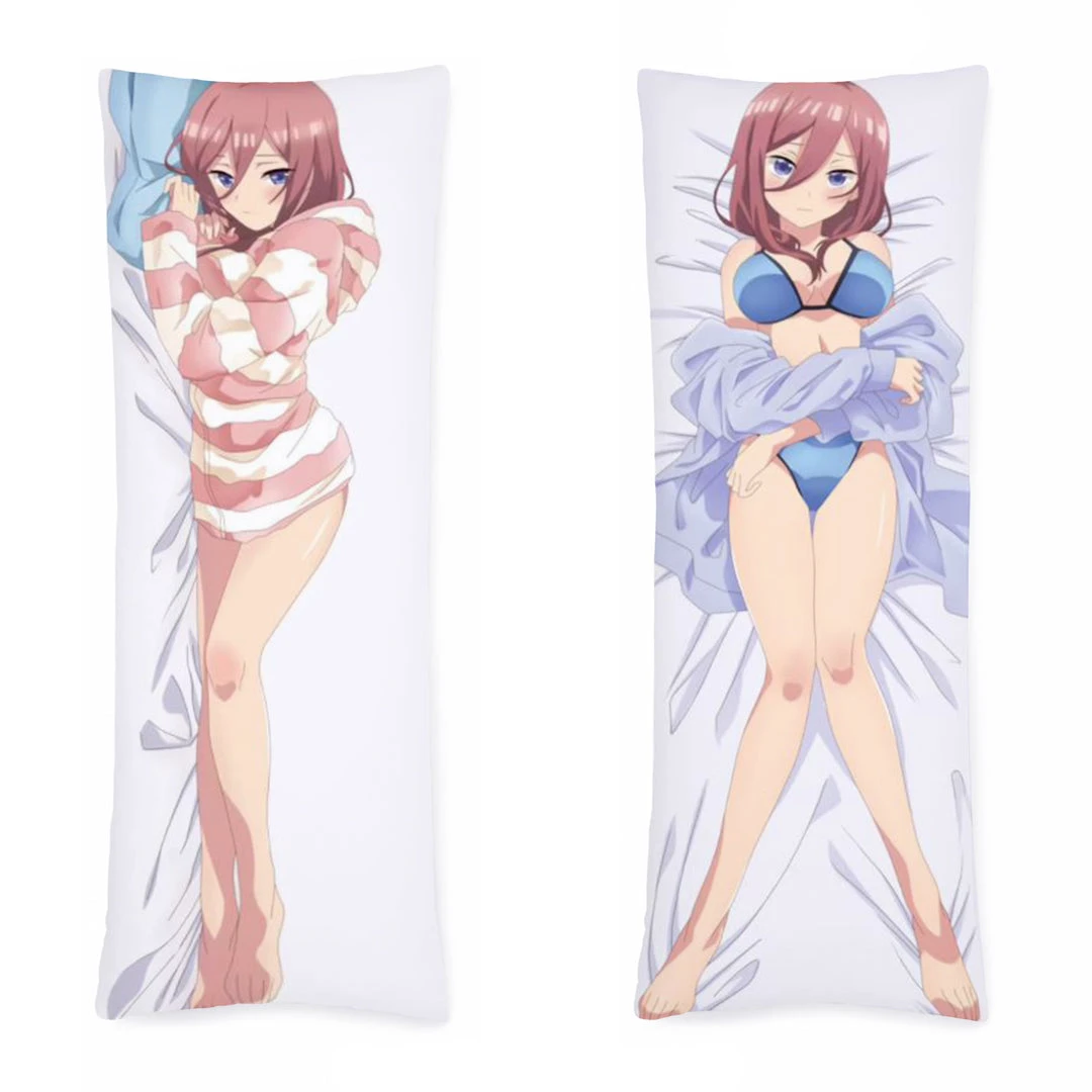 Mily The Quintessential Quintuplets Miku Nakano Body Pillow Cover (Ver. 2) Lifestyle 3 Mily The Quintessential Quintuplets Miku Nakano Body Pillow Cover (Ver. 2) Lifestyle