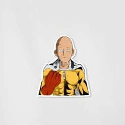 Mily One Punch Man Saitama Lenticular Sticker