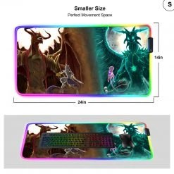 Mily TCG Mashup Pokemon Vs. MTG 14 X 24 In Playmat TCG Supplies