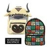 Avatar The Last Airbender Appa & Momo Reversible 3D Bioworld Backpack 2 Avatar The Last Airbender Appa & Momo Reversible 3D Bioworld Backpack