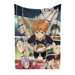Mily Haikyu!! Season 2 Throw Blanket