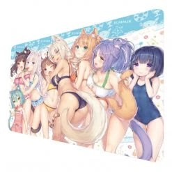 Mily Nekopara Girls Beach 14 X 24 Inch Playmat TCG Supplies