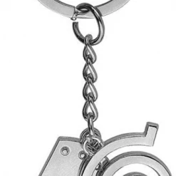 Mily Naruto Itachi Headband And Hidden Leaf Metal Keychain Accessories