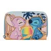 Accessories Lilo & Stitch Angel And Stitch Snow Cone Date Zip Around Loungefly Wallet