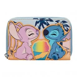 Accessories Lilo & Stitch Angel And Stitch Snow Cone Date Zip Around Loungefly Wallet