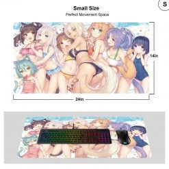Mily Nekopara Girls Beach 14 X 24 Inch Playmat TCG Supplies