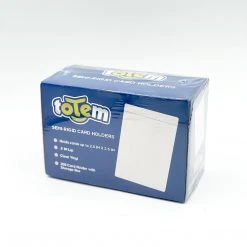 Mily TCG Supplies Totem World Semi-Rigid Card Holders 200 Count W/ Storage Box