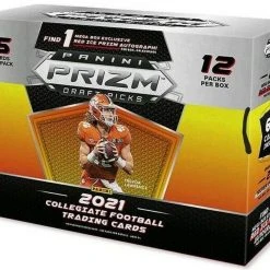 Cesar Other TCG 2021 Panini Prizm Draft Picks Football Mega Box - 12 Packs - 1 Red Ice Auto