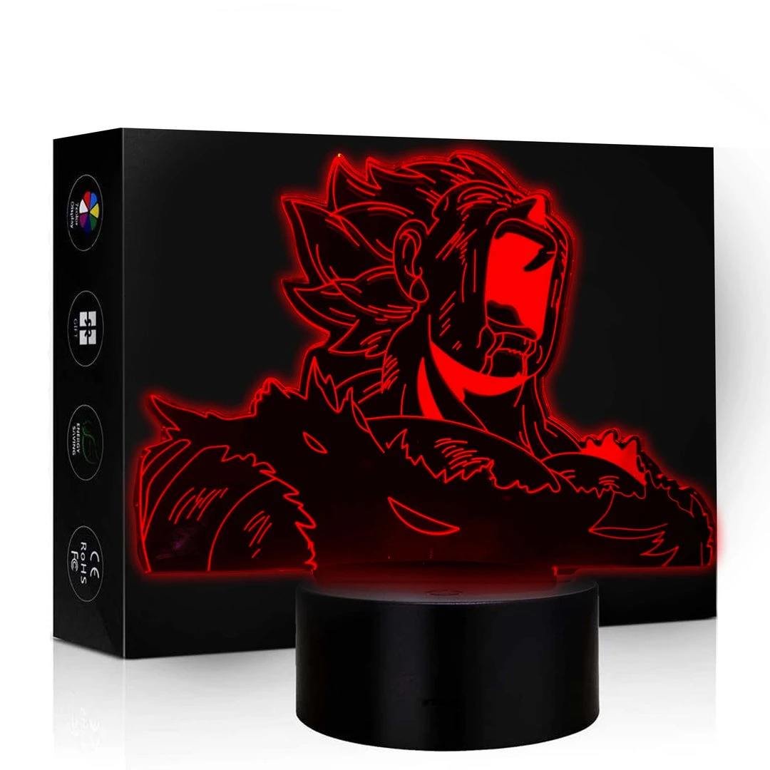 Mily Dragon Ball Majin Vegeta Acrylic LED Lamp 3 Mily Dragon Ball Majin Vegeta Acrylic LED Lamp