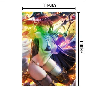 Mily Lifestyle KonoSuba Megumin "11 X 17" Metallic Glossy Art Print 4 Mily Lifestyle KonoSuba Megumin "11 X 17" Metallic Glossy Art Print
