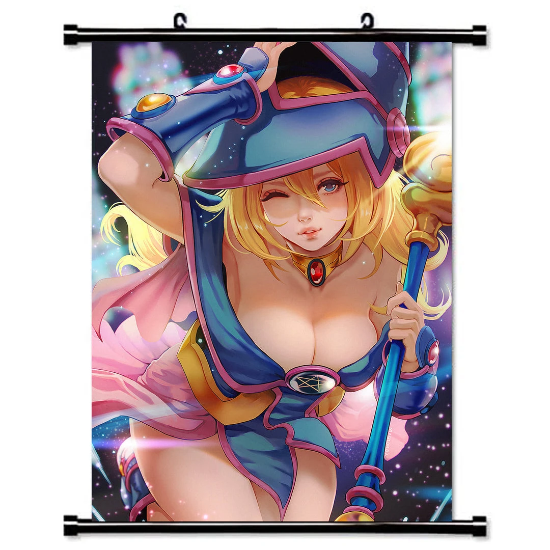 Mily Yu-Gi-Oh! Dark Magician Girl Winking 23 X 36 Inch Wall Scroll Poster 3 Mily Yu-Gi-Oh! Dark Magician Girl Winking 23 X 36 Inch Wall Scroll Poster