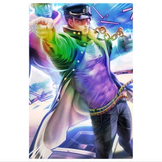 Mily Lifestyle JoJo's Bizarre Adventure Jotaro Kujo "5 X 7" Metallic Glossy Art Print 3 Mily Lifestyle JoJo's Bizarre Adventure Jotaro Kujo "5 X 7" Metallic Glossy Art Print