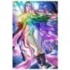 Mily Lifestyle Demon Slayer Nezuko Kamado "5 X 7" Metallic Glossy Art Print