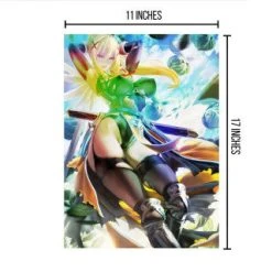 Mily KonoSuba Darkness Pin Up "11 X 17" Metallic Glossy Art Print Lifestyle