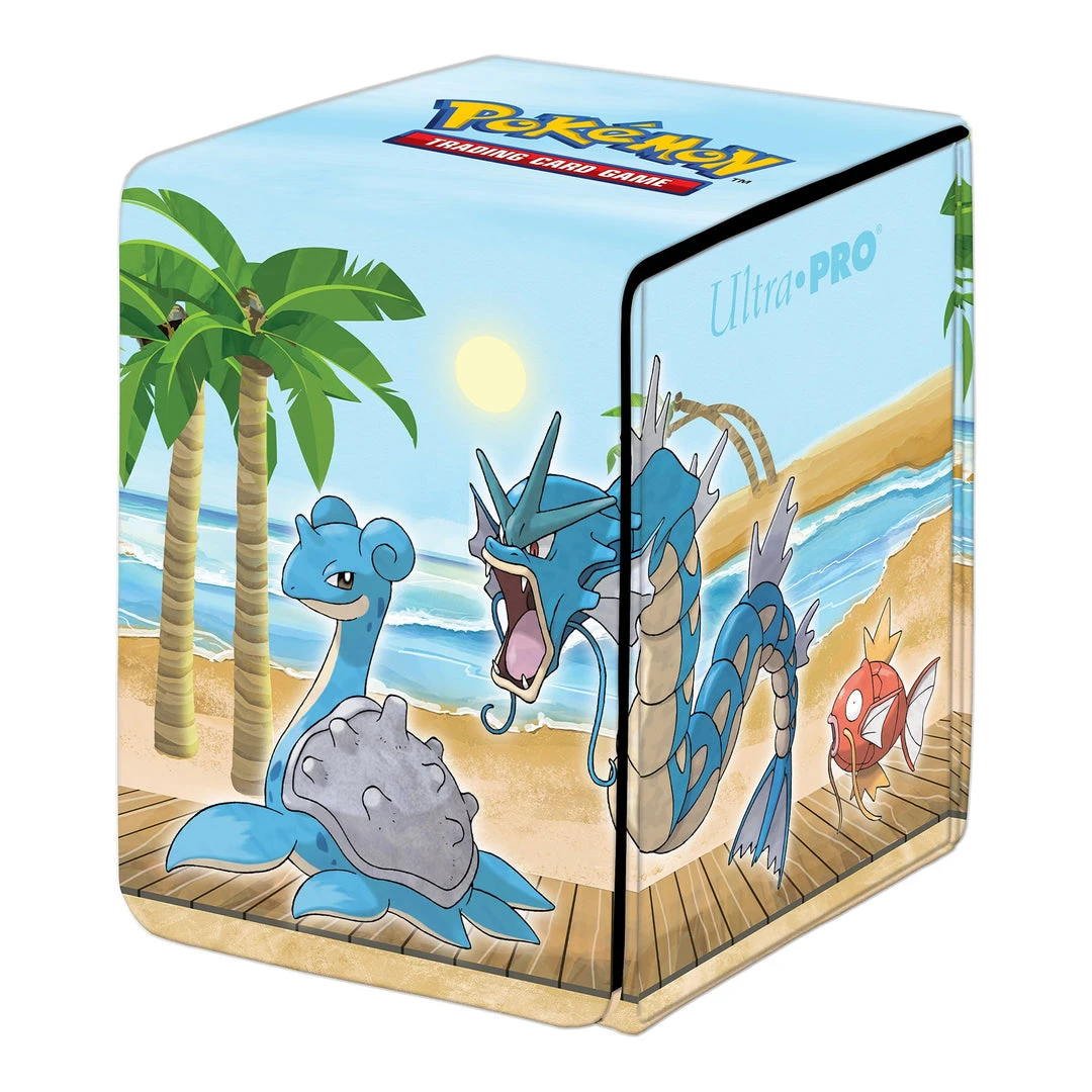 GTS Ultra Pro Gallery Series Seaside Alcove Flip Pokemon Deck Box TCG Supplies 3 GTS Ultra Pro Gallery Series Seaside Alcove Flip Pokemon Deck Box TCG Supplies