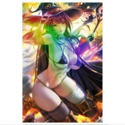 Mily Lifestyle KonoSuba Megumin "11 X 17" Metallic Glossy Art Print