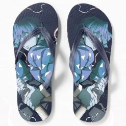Mily Apparel Demon Slayer Zenitsu Agatsuma Flip Flops
